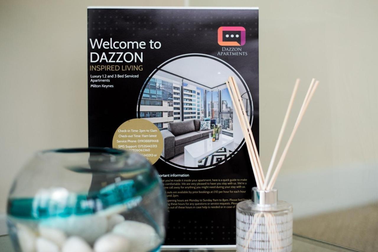 Dazzon Apartments - Hub - Central Mk ミルトン・ケインズ エクステリア 写真